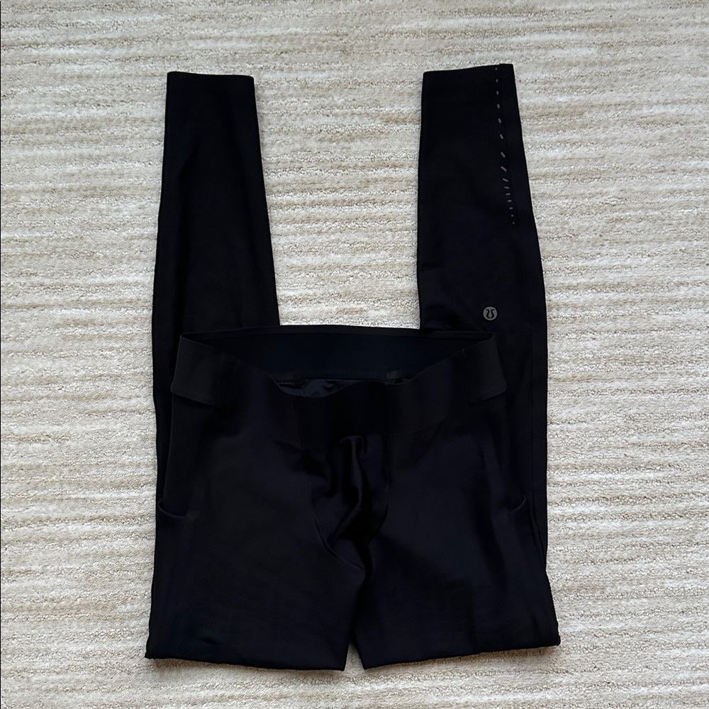 Lululemon Men's SenseKnit M5AB1S Running Tight 28" Reflective Black Size Small